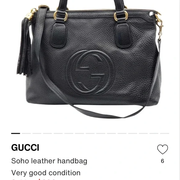 Gucci Soho Medium Bag - Picture 10 of 14